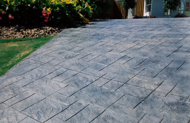 slate driveway